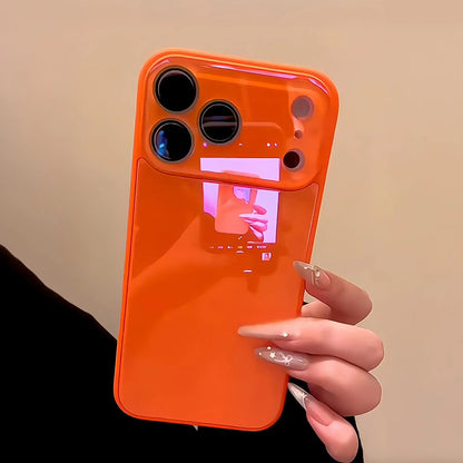 Luxury Crystal Texture Cellphone Casing - Skin-Feeling Solid Color Durable Protector Accessories for Iphone17/16/15/14/13 Pro Max Series, IPCASE-22