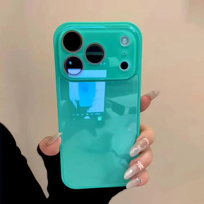 Luxury Crystal Texture Cellphone Casing - Skin-Feeling Solid Color Durable Protector Accessories for Iphone17/16/15/14/13 Pro Max Series, IPCASE-22